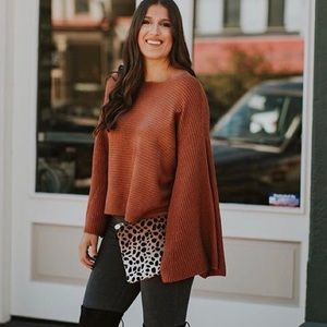 Worn Once: BP Flare Sleeve Sweater- Size M